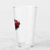 1956 Rood klassiek autoglas Glas (Links)