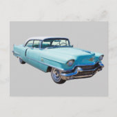 1956 Sedan Deville Cadillac Luxury Car Briefkaart (Voorkant)