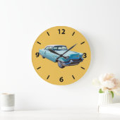 1956 Sedan Deville Cadillac Luxury Car Grote Klok (Huis)