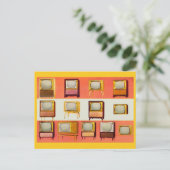 1956 televisietoestellen briefkaart (Staand voorkant)