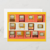 1956 televisietoestellen briefkaart (Voorkant / Achterkant)