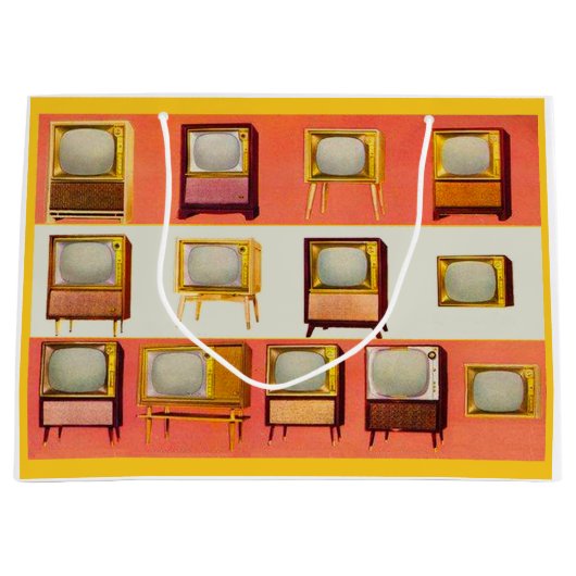 1956 televisietoestellen, druk groot cadeauzakje (Voorkant)