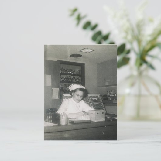 1956 VERVALSING #11 BRIEFKAART (Staand voorkant)