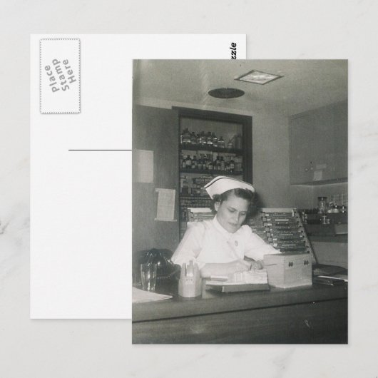 1956 VERVALSING #11 BRIEFKAART (Voorkant / Achterkant)