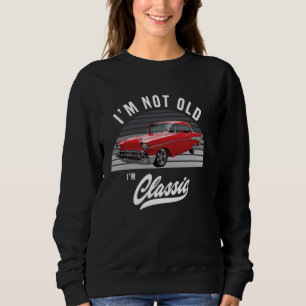 1957 57 Chevys vrachtwagen Bel Air Cars Rood Trui