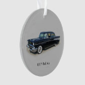 1957 Bel Air 4 Deur acrylversiering Ornament (voorkant)