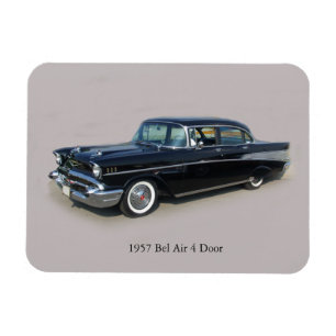 1957 Bel Air 4 Deurmagneet Magneet