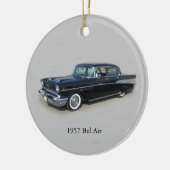 1957 Bel Air 4-deuropening Keramisch Ornament (Links)