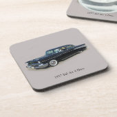 1957 Bel Air 4 Deurset van 6 onderzetter (Linkerzijde)