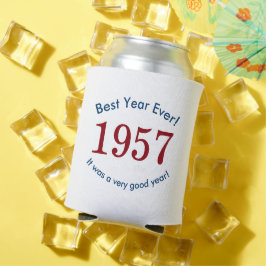1957 ♥ Best Jaar Ooit! Verjaardagscadeau Over De H Blikjeskoeler