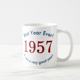 1957 ♥ Best Verjaardag ooit! 60ste Verjaardag Cade Koffiemok