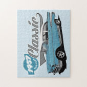 1957 Blue Custom Classic Legpuzzel (Verticaal)