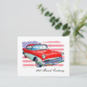 1957 Buick Century Briefkaart (Staand voorkant)