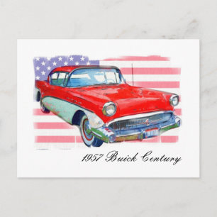 1957 Buick Century Briefkaart