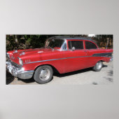 1957 Chevrolet Bel-Air/210 Poster (Voorkant)