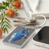 1957 Chevrolet Bel Air 2-deporteerbaar Sleutelhanger (Voorkant Rechts)