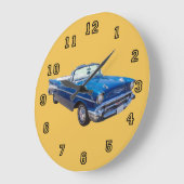 1957 Chevrolet Bel Air Convertible Classic Car Grote Klok (Hoek)