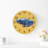 1957 Chevrolet Bel Air Convertible Classic Car Grote Klok (Huis)