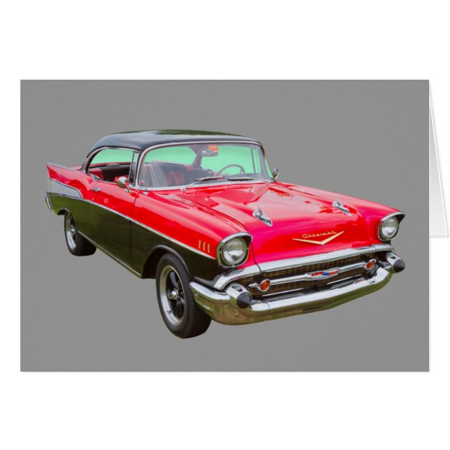 1957 Chevrolet Bel Air Klassieke auto (Voorkant Horizontaal)