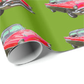 1957 Chevrolet Bel Air Klassieke auto Cadeaupapier (Rol Hoek)