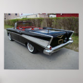 1957 Chevrolet Bel-Air Poster (Voorkant)