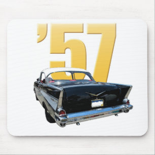 1957 Chevrolet Bel Aire Rear Uitzicht Muismat