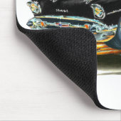 1957 Chevy 150-210 zwarte auto Muismat (Hoek)