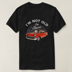 1957 Chevy Bel Air auto Ik ben niet oud en ik ben  T-shirt