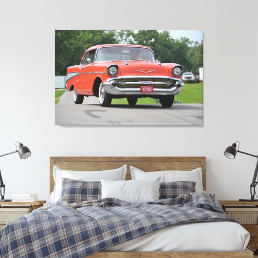 1957 Chevy Bel-Air Canvas (Insitu (Slaapkamer))