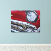 "1957 Chevy Bel Air" kunstenares Teresa Griffin Canvas Afdruk (Insitu (Houten vloer))