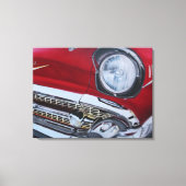 "1957 Chevy Bel Air" kunstenares Teresa Griffin Canvas Afdruk (Voorkant)