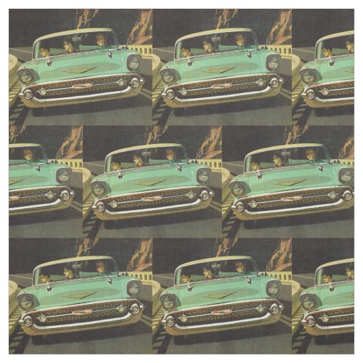 1957 Chevy Bel Air Stof (Swatch)