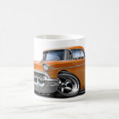 1957 Chevy Belair Oranje warmband Koffiemok (Center)