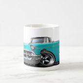 1957 Chevy Belair Turquoise Converteerbare Hot Rod Koffiemok (Center)