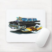 1957 Chevy Nomad Black Car Muismat (Met muis)