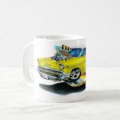1957 Chevy Nomad Yellow Car Koffiemok (Voorkant links)
