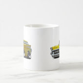 1957 Chevy Nomad Yellow Hot Rod Koffiemok (Center)