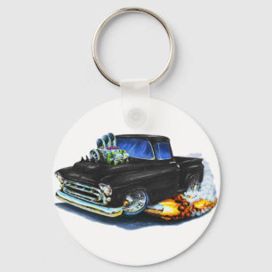 1957 Chevy Pickup Black Sleutelhanger