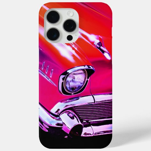 1957 Chevy Red & met Chrome-accenten Case-Mate iPhone Case (Achterkant)