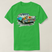 1957 Chevy Station Wagon T-shirt (Design voorkant)