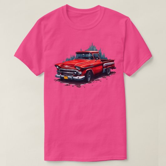 1957 Chevy vrachtwagen T-shirt (Design voorkant)