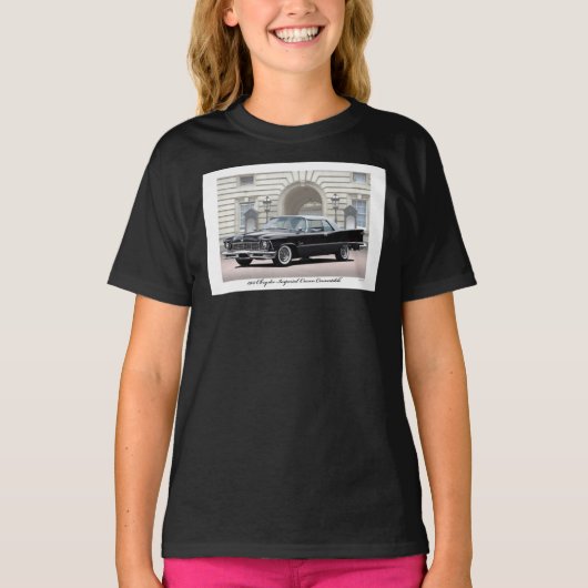 1957 Chrysler Imperial Crown Convertible Classic T T-shirt (Voorkant)