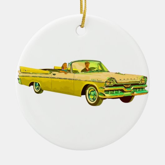 1957 Dodge Custom Royal Lancer Keramisch Ornament (Voorkant)