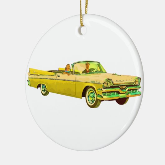 1957 Dodge Custom Royal Lancer Keramisch Ornament (Links)