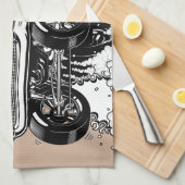 1957 Gasser Kitchenware Theedoek (Quarter Fold)