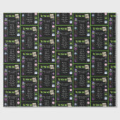 1957 Geboortejaar Trivia Cadeaupapier (Vlak)