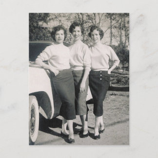 1957 GLAMOR GIRLS #47 BRIEFKAART