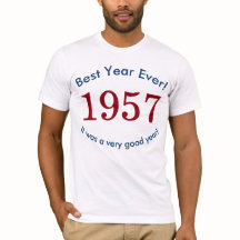 1957 ♥ Het beste jaar ooit! 60e verjaardagsshirt