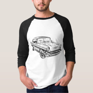 1957 Illustratie Chevy Bel Air T-shirt