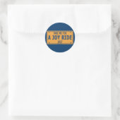 1957 Joy Ride Car Ronde Sticker (Tas)
